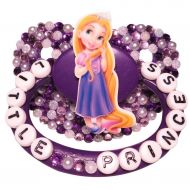 Baby Bear Pacis Adult Pacifier,Little Princess Disney Princess Rapunzel Dark Purple Adult Paci...
