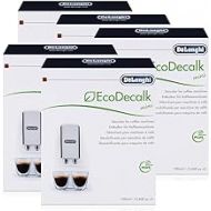 De’Longhi DeLonghi EcoDecalk mini Descaler Economy Pack of 4 x 100 ml for fully automated coffee machines, coffee machines no 5513292821 Nokalk: