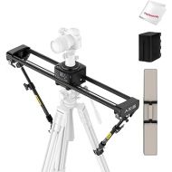 Zeapon AXIS 80 Multi-axis Motorized Camera Slider, 31'' Professional DSLR Dolly, LCD Screen with Phone Control, Pan Heads for 360° Panoramic Time-Lapse Follow Focus Photography