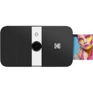 KODAK Smile Instant Print Digital Camera ? Slide-Open 10MP Camera w/2x3 Zink Printer (Black/ White)
