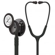 3M Littmann Classic III Monitoring Stethoscope, Black Edition Chestpiece, Black Tube, 27 inch, 5803