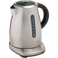 Breville BKE720BSS The Temp Select Electric Kettle, Silver, Dimensions:(LxWxH) 8 ¾ ” x 7 ¼” x 10 ½” (BKE720BSSUSC)