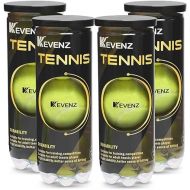 KEVENZ Professional Tennis Balls, Highly Elasticity, More Durable, for Competiton and Training, Pack of 12