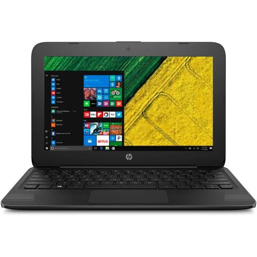 에이치피 2019 Premium Flagship Stream HP Laptop Notebook Computer 11.6 HD Display Intel Celeron N4000 Processor 4GB RAM 32GB eMMC + 128GB microSD Webcam Bluetooth 4.2 Office 365 Personal-1y