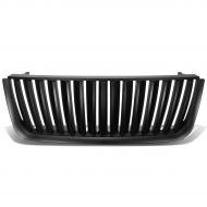 Auto Dynasty Black ABS Plastic Vertical Style Front Upper Bumper Grille for Ford Expedition 03 04 05 06