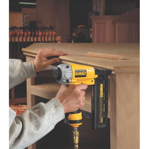  DEWALT Finish Nailer, 16GA, 1-Inch to 2-1/2-Inch (D51257K), DEWALTA Yellow and Black