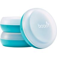 Boon Nursh Baby Bottle Storage Buns - Baby Bottle Holder for Nursh Baby Bottles - Travel Baby Bottle Holder - Blue and White - 3 Count