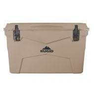 Driftsun Rugid 60 Quart Roto Cooler Ice Chest with Cam Latches and Pressure Release (Sand)