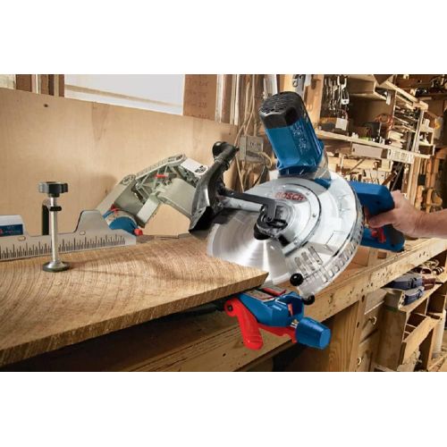  Bosch Power Tools GCM12SD - 15 Amp 12 Inch Corded Dual-Bevel Sliding Glide Miter Saw with 60 Tooth Saw Blade