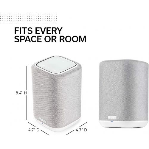 [아마존베스트]Denon Home 150 Wireless Speaker (2020 Model) | HEOS Built-in, AirPlay 2, and Bluetooth | Alexa Compatible | Compact Design | White
