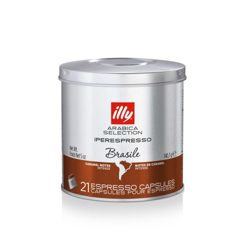 일리 Illy Caffe Arabica Selection Brazil Iperespresso Coffee Capsules 21 Count (Pack of 1)