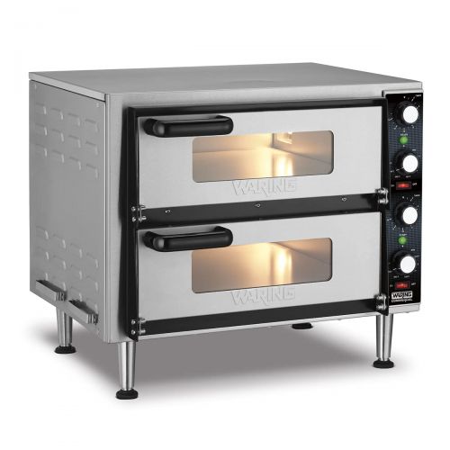  [아마존베스트]Waring Products WPO350 Medium Duty Double Deck Pizza Oven