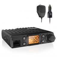 Radioddity CB-27 CB Radio Mobile 40-Channel, AM Instant Emergency Channel 9/19, Work with PA System, RF Gain with Removable Microphone