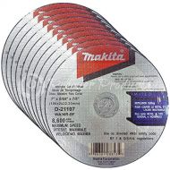 Makita 10 Pack - 7 Inch Cut Off Wheel For 7” Grinders - Aggressive Grinding For Metal & Stainless