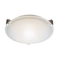 Trans Globe Lighting PL-59008 WH Neptune Indoor White Contemporary Flushmount, 20