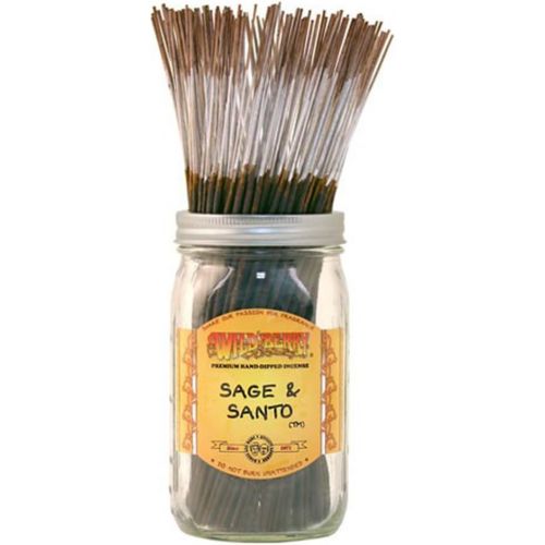  인센스스틱 Wild Berry SAGE & Santo, Highly Fragranced Incense Sticks Bulk Pack, 100 Pieces, 11-inch