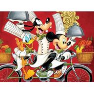 Ceaco Disney / Pixar Together Time Collection, 400 Pieces Small Medium Large Sizes for All Ages Donald Duck, Goofy, and Mickey Mouse