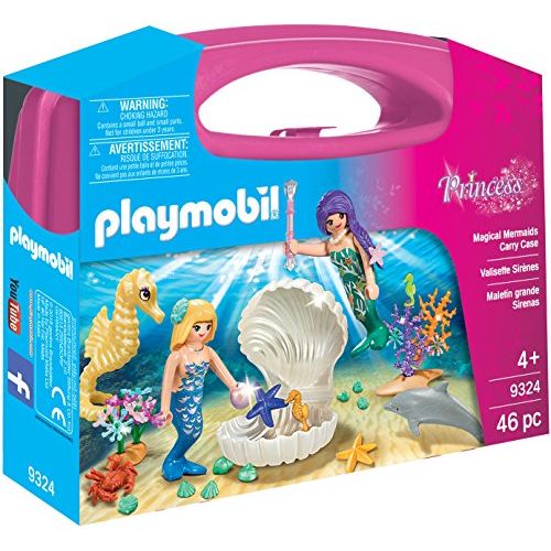 플레이모빌 PLAYMOBIL Magical Mermaids Carry Case Building Set