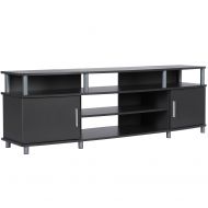 Ameriwood Home Carson TV Stand for TVs up to 70, Graphite Gray