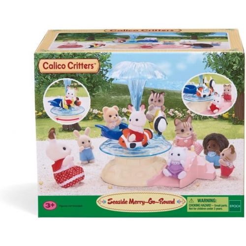  Visit the Calico Critters Store Calico Critters Seaside Merry-Go-Round