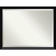 Amanti Art Oversize Large, Outer Size 43 x 33 Wall Mirror OS Lrg, Steinway Black Scoop: 43x33 Large-43 x 33