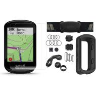 [아마존베스트]PlayBetter Garmin Edge 830 Cycle GPS Bundle | +Chest Strap HRM, Bluetooth Speed/Cadence Sensors, Silicone Case & Screen Protectors (x2) | Touchscreen, Mapping | Bike Computer (Black + Sensors