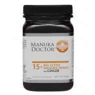 Manuka Doctor Bio Active Honey, 15 Plus with Ginger, 1.1 Pound