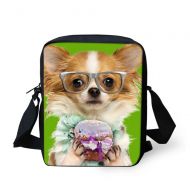 FOR U DESIGNS Cute Cat Dog Butterfly Animal Print Kids Crossbody Messenger Bag Purse