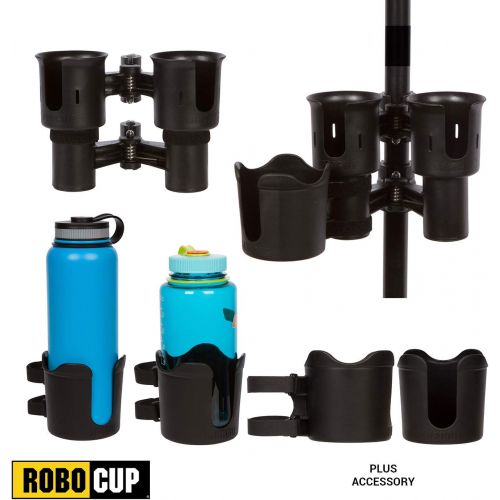  ROBOCUP 12 Colors, Best Cup Holder for Drinks, Fishing Rod/Pole, Boat, Beach Chair/Golf Cart/Wheelchair/Walker/Drum Sticks/Microphone Stand…