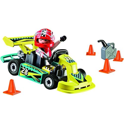 플레이모빌 PLAYMOBIL Go-Kart Racer Carry Case Building Set
