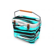 USATuff Wrap (Cooler Not Included) - Full Kit Fits Ozark Trail 26QT New Mold Only - Protective Custom Vinyl Decal - USA Tuff RZR SxS Teal