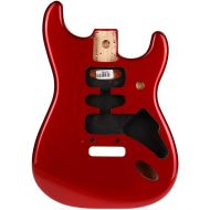 Fender Deluxe Series Stratocaster Body, Alder, Candy Apple Red
