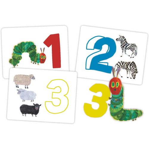  [아마존베스트]Chronicle Books The World of Eric Carle Animals Counting Cards (Numbers Flash Cards for Toddlers, Toddler Animal Flash Cards)