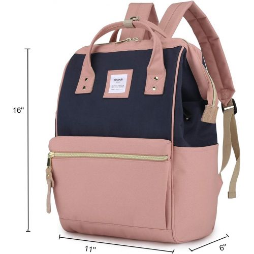  [아마존베스트]Himawari Travel School Backpack with USB Charging Port 15.6 Inch Doctor Work Bag for Women&Men College Students(USB H900D-ZF)
