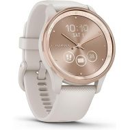 Garmin vivomove Trend, Stylish Hybrid Smartwatch, Long-Lasting Battery Life, Dynamic Watch Hands and Touchscreen Display, Ivory