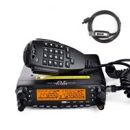TYT TH-7800 50-Watt Dual Band VHF/144MHz/2M UHF/430MHz/70CM Mobile Transceiver Cross-band Repeater 800 Channels Amateur Car Radio, w/ PROG. Cable