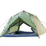 IDWO-Tent IDWO Camping Tent Outdoor Pop Up Tent Waterproof Automatic Dome Tent Multifunction Portable Beach Tent, Green