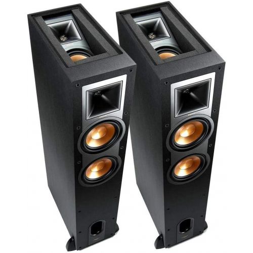 클립쉬 Klipsch Reference R 26FA Dolby Atmos Floorstanding Speakers, Black, Pair