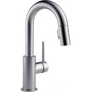 Delta Faucet 9959-ARLS-DST Trinsic Single Handle Bar Kitchen Swivel Pull-Down Prep, Arctic Stainless
