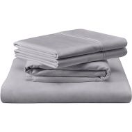 TEMPUR Luxe Egyptian Cotton Sheet Set Cool Gray - TwinXL