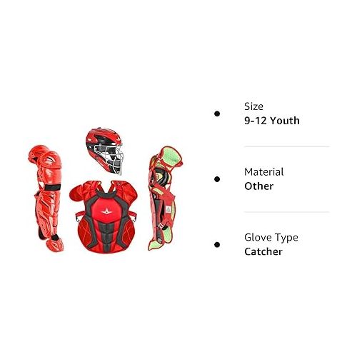  All-Star S7 Axis for Ages 9-12 - Baseball Catching Equipment Kit, Meets NOCSAE Standard