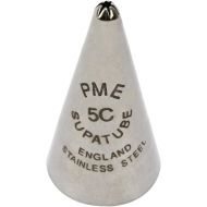 PME Seamless Stainless Steel Small Closed Star Supatube, Decorating Tip, no. 5C
