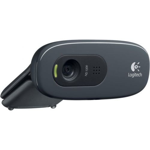  Amazon Renewed Logitech C270 Desktop or Laptop Webcam, HD 720p Widescreen for Video Calling and Recording (Renewed)