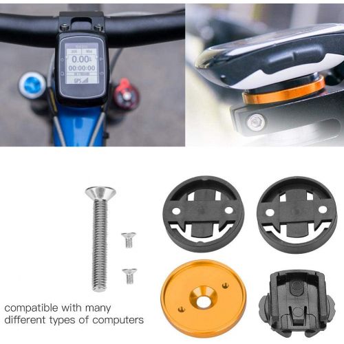  [아마존베스트]VGEBY Road Bike Computer Holder Stem Top Cap Bicycle Stopwatch GPS Speedometer Mount for Garmin, for Cat Eye, for Bryton