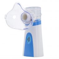 Pricare Portable Handheld Inhaler Household Humidifier, Ultrasonic Cool Mist Inhaler, for Adults Kids Daily Home Use. (BlueWhite Inhaler)