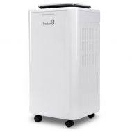 Ivation 11 Pint Small-Area Compressor Dehumidifier - with Continuous Drain Hose, Air Purifier & Ionizer for Smaller Spaces, Bathroom, Attic, Crawlspace and Closets - for Spaces Up