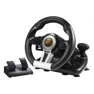 PC Racing Wheel, PXN V3II 180 Degree Universal Usb Car Sim Race Steering Wheel with Pedals for PS3,PS4,Xbox One,Xbox Series X/S,Nintendo Switch