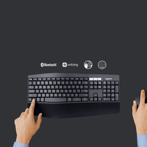로지텍 [아마존베스트]Logitech MK850 Performance Wireless Keyboard and Mouse Combo