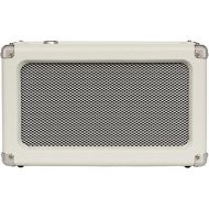 Crosley CR3028A-WS Charlotte Vintage Full Range Portable Bluetooth Speaker, White Sand
