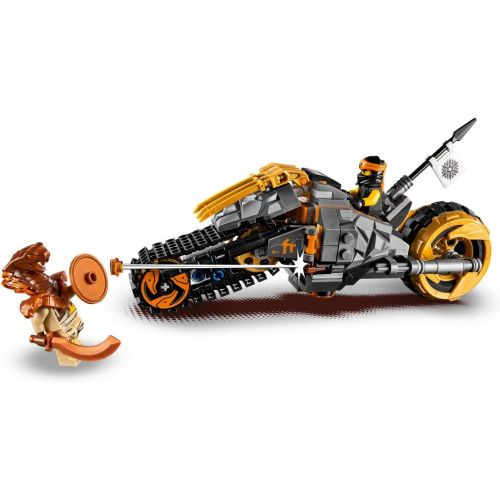  LEGO NINJAGO Cole’s Dirt Bike 70672 Building Kit (212 Pieces)